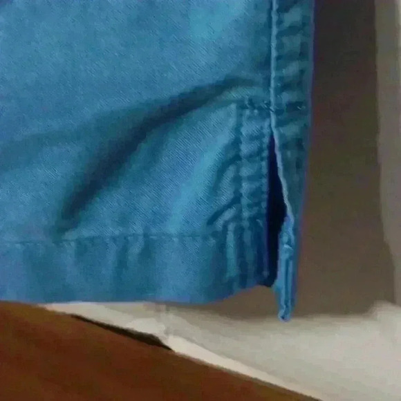 "HASTING & SMITH" Women's Blue Capri Elastic waist Pants Size PL petite - Picture 3 of 7